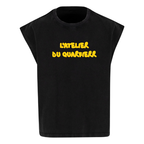 L'ATELIER DU QUAR7IERR HAZED EMERALD SLEEVELESS T-SHIRT