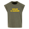 L'ATELIER DU QUAR7IERR HAZED EMERALD SLEEVELESS T-SHIRT