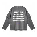 QUAR7IERR OFFLINE ASH 404 LIFESTYLE LONGSLEEVE