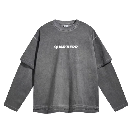 QUAR7IERR OLIVE KHAKI 404 LIFESTYLE LONGSLEEVE