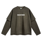 QUAR7IERR OLIVE KHAKI 404 LIFESTYLE LONGSLEEVE