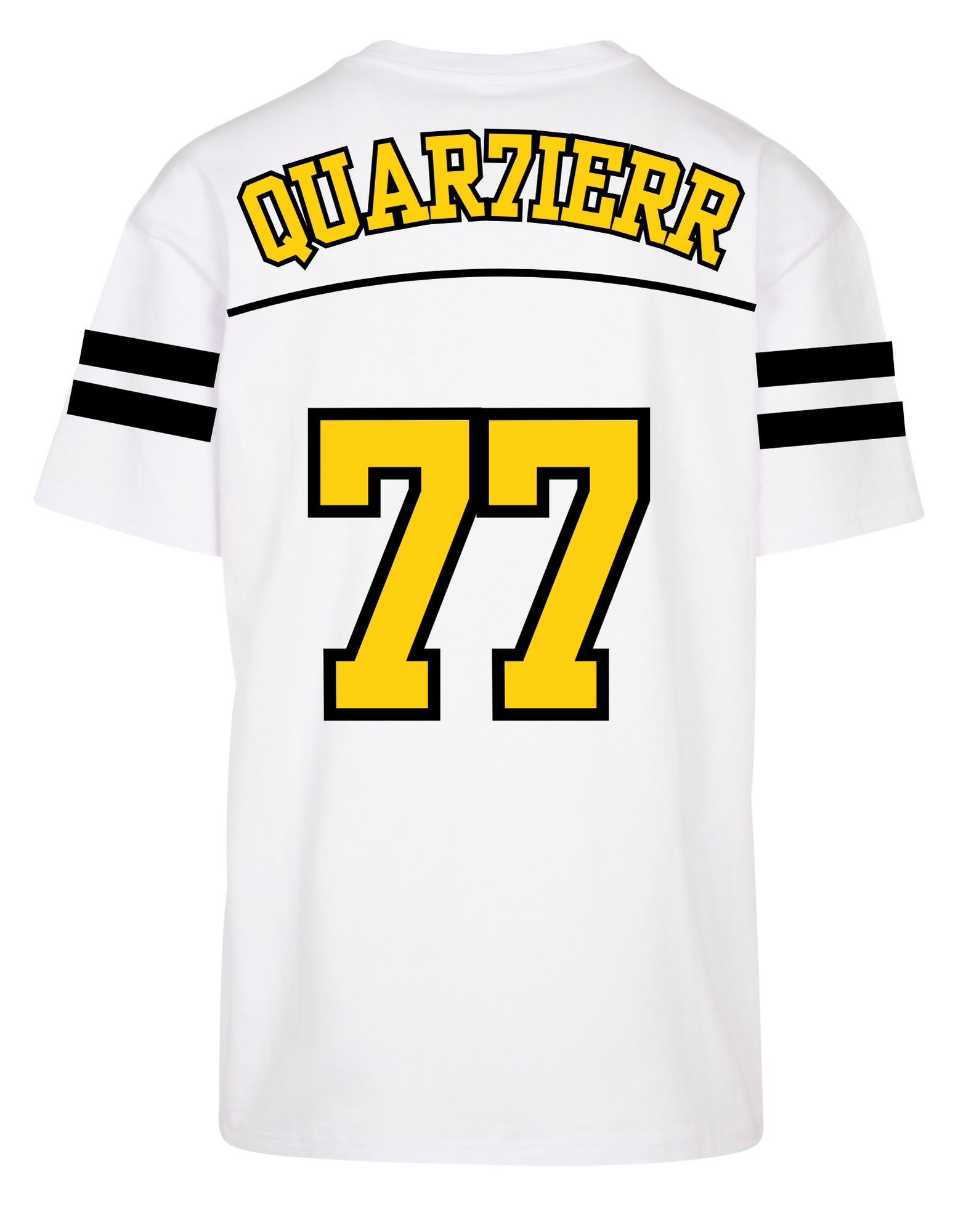 QUAR7IERR UNIVERSITY 1977 YELLOW JERSEY