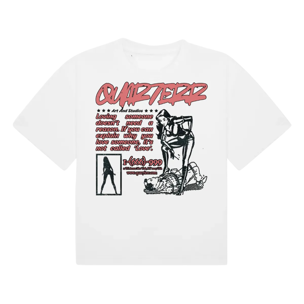 IT'S NOT CALLED LOVE HEAVYWEIGHT BOXY T-SHIRT