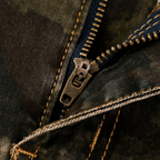QUAR7IERR CAMO WIDE LEG JEANS