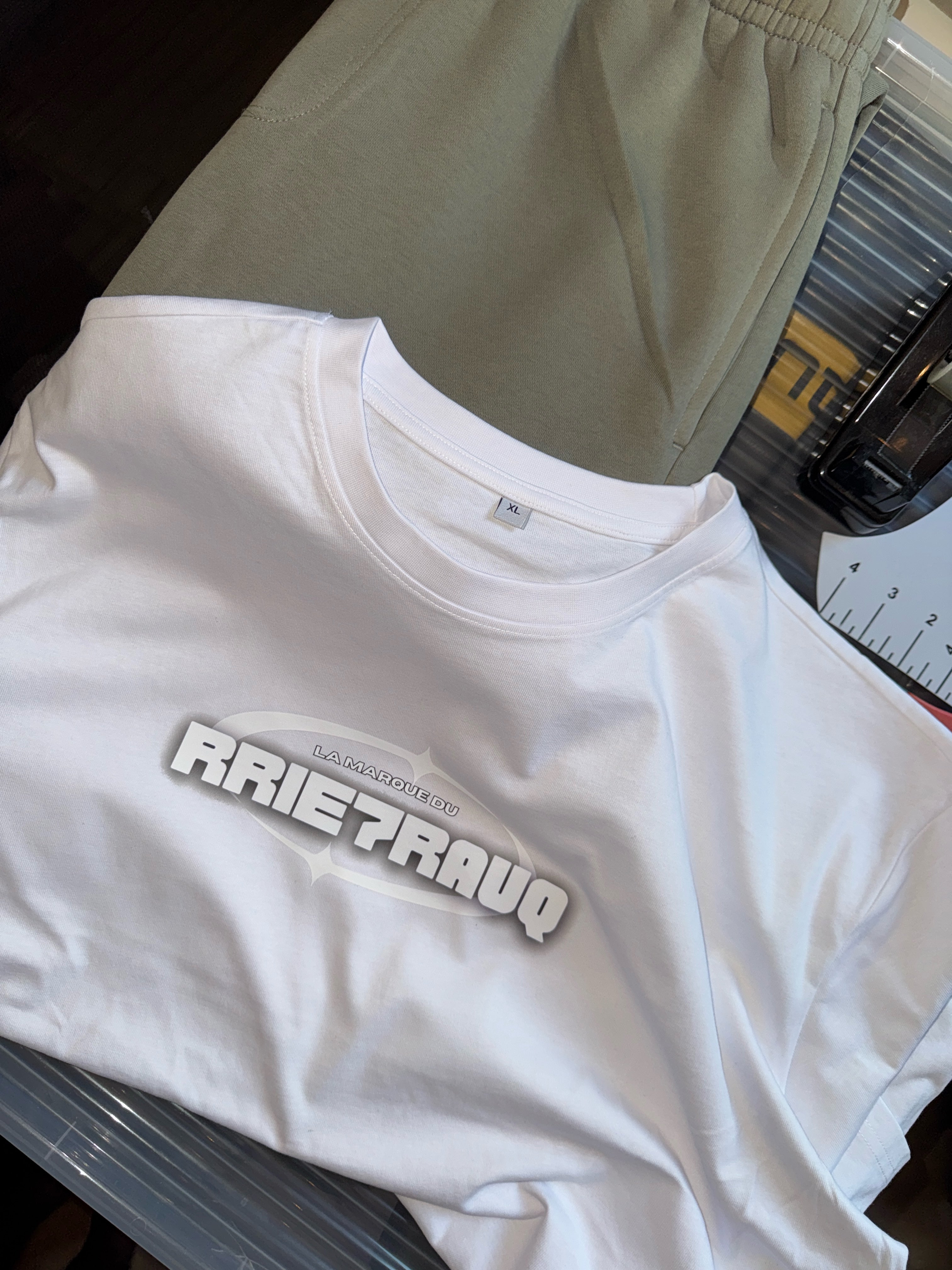 LA MARQUE DU QUAR7IERR WHITE T-SHIRT