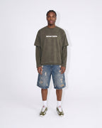QUAR7IERR OLIVE KHAKI 404 LIFESTYLE LONGSLEEVE