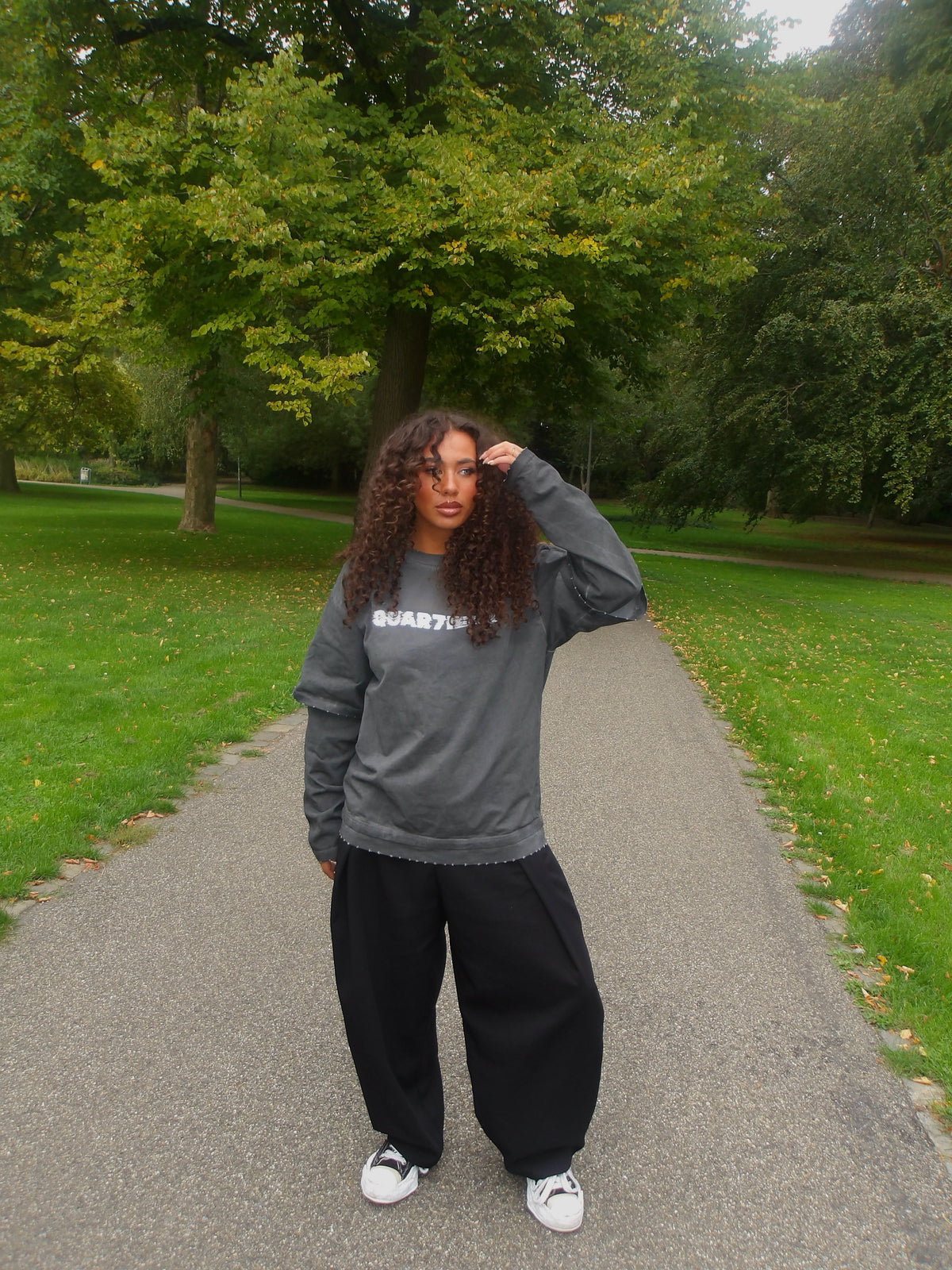 QUAR7IERR OFFLINE ASH 404 LIFESTYLE LONGSLEEVE