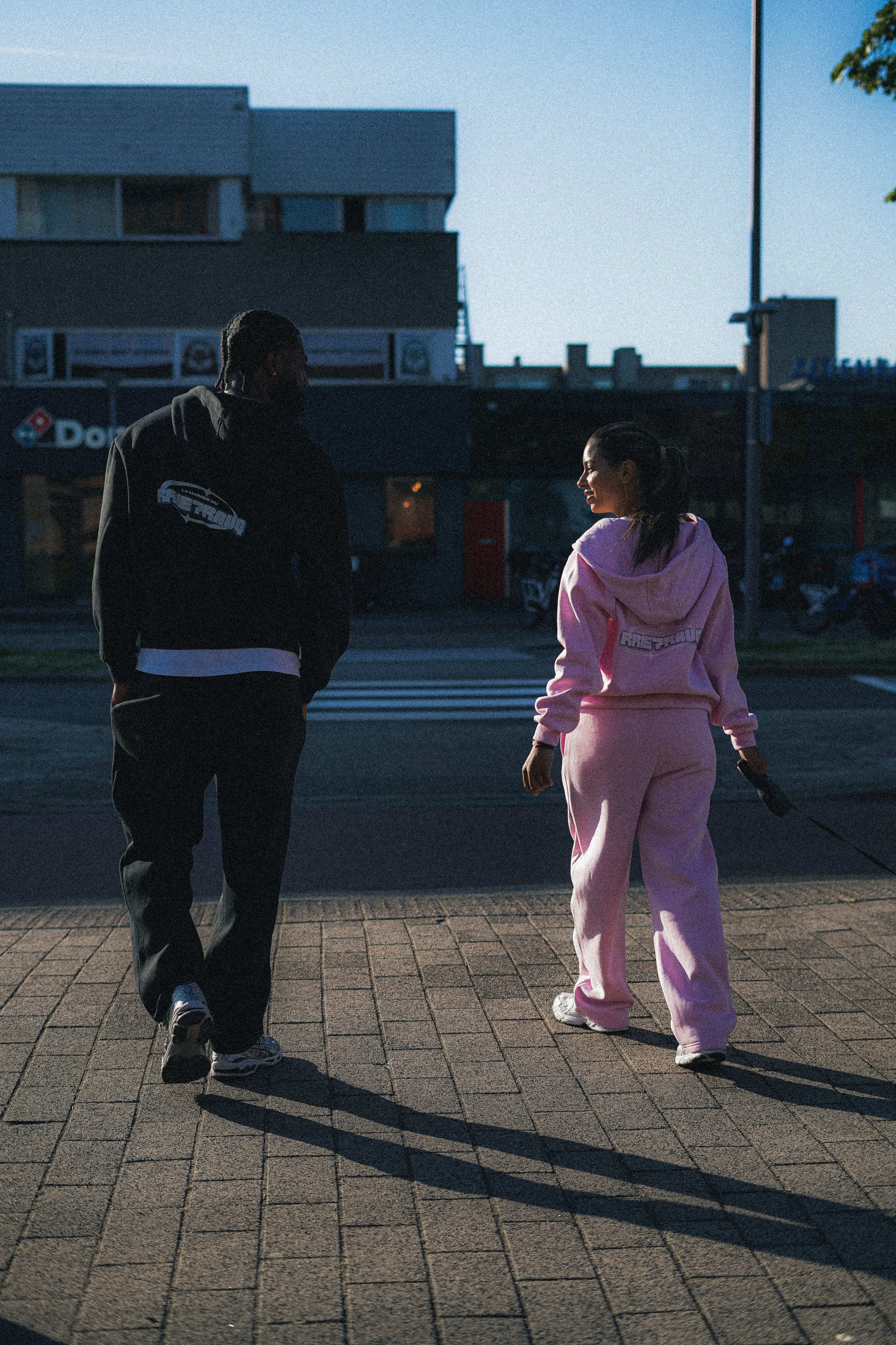 RRIE7RAUQ MIDNIGHT BLACK TRACKSUIT