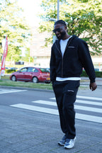 RRIE7RAUQ MIDNIGHT BLACK TRACKSUIT