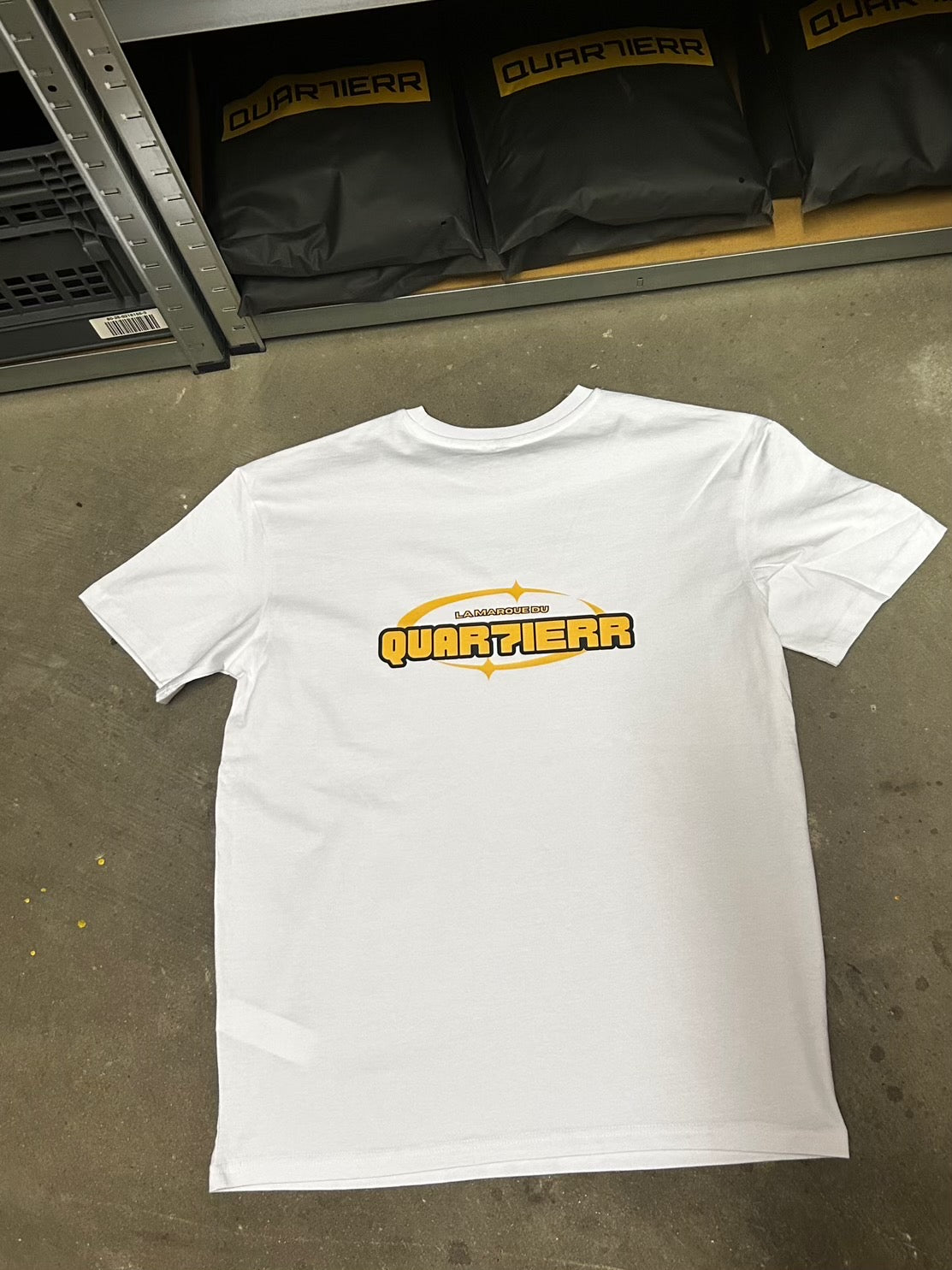 LA MARQUE DU QUAR7IERR YELLOW T-SHIRT