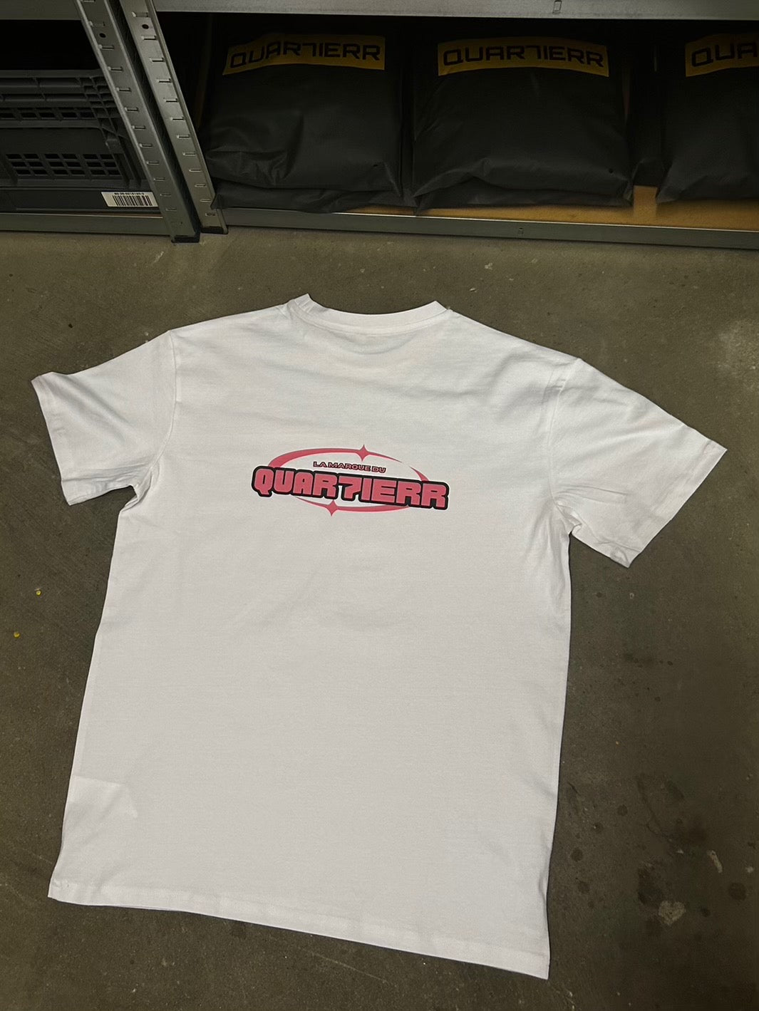 LA MARQUE DU QUAR7IERR PINK SUMMER T-SHIRT