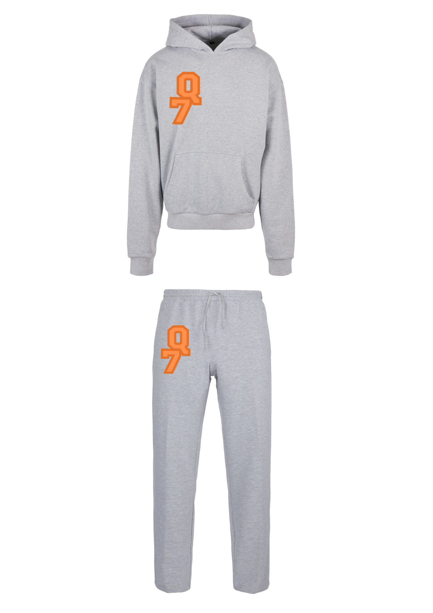 Q7 LOGO MONARCH GREY TRACKSUIT