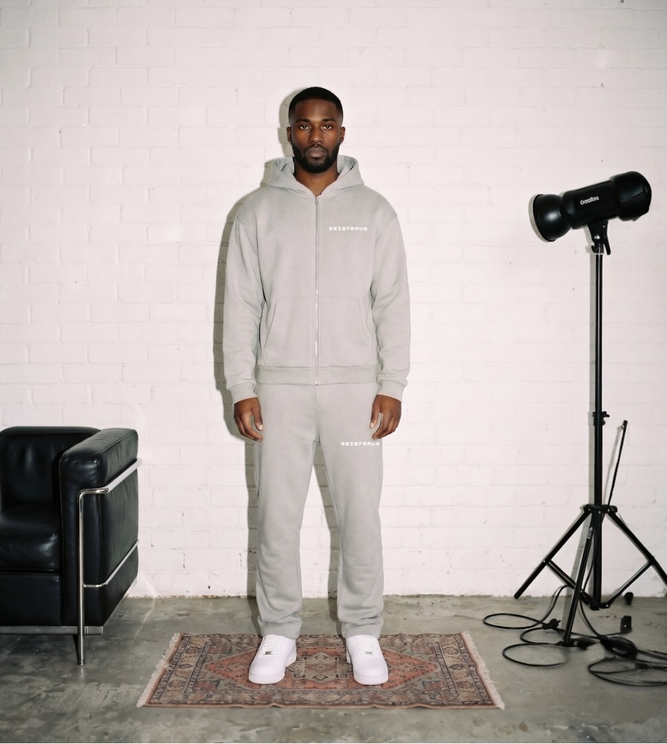 RRIE7RAUQ LIGHTER GREY TRACKSUIT