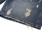 QUAR7IERR STATIC WASH DENIM SHORTS