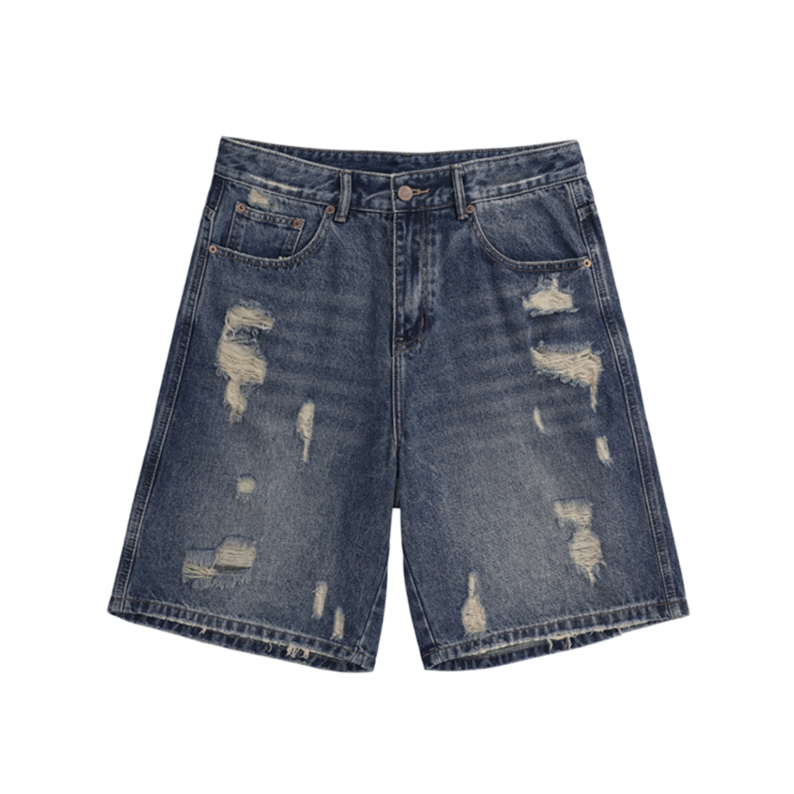 QUAR7IERR STATIC WASH DENIM SHORTS