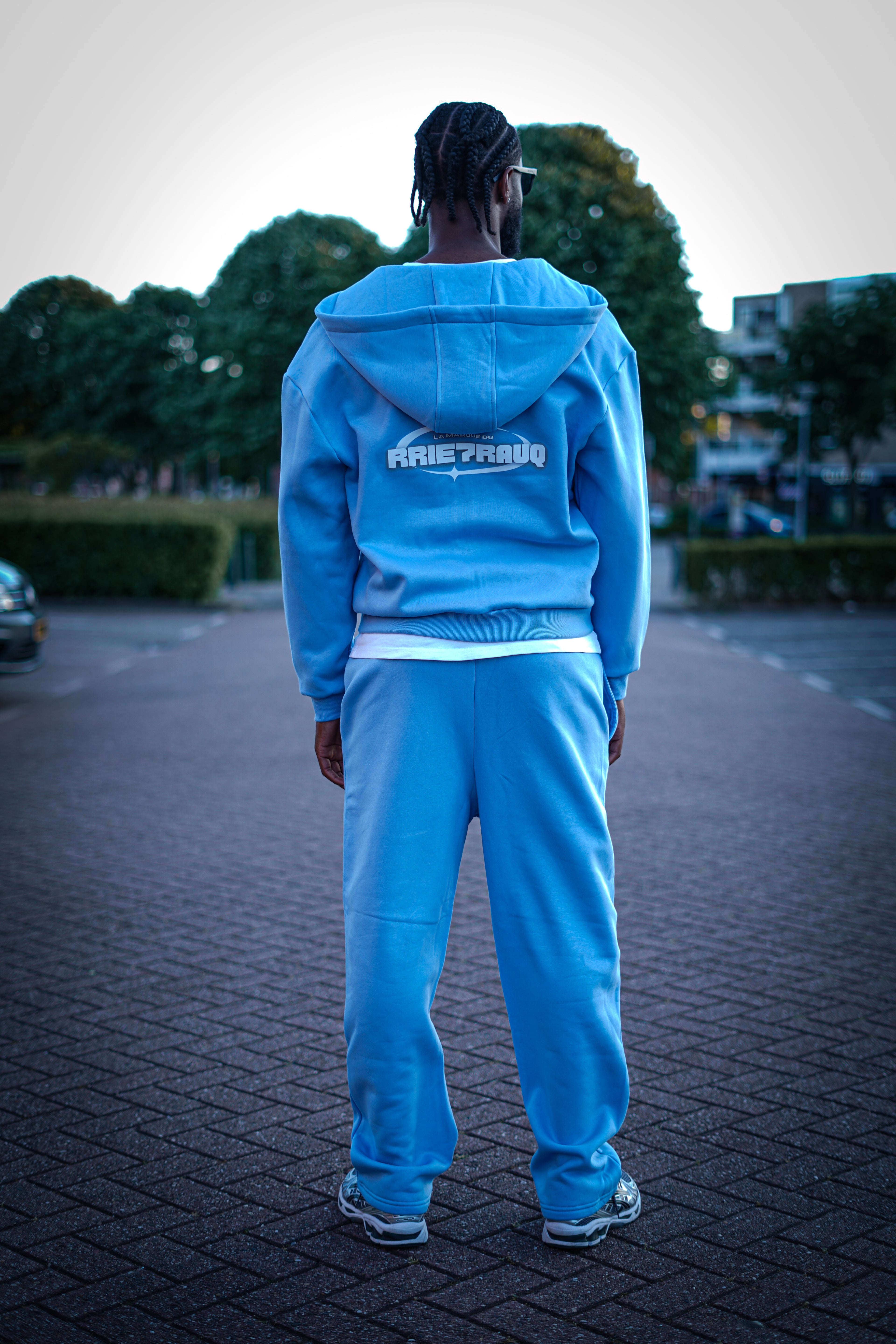 RRIE7RAUQ POWDER BLUE TRACKSUIT
