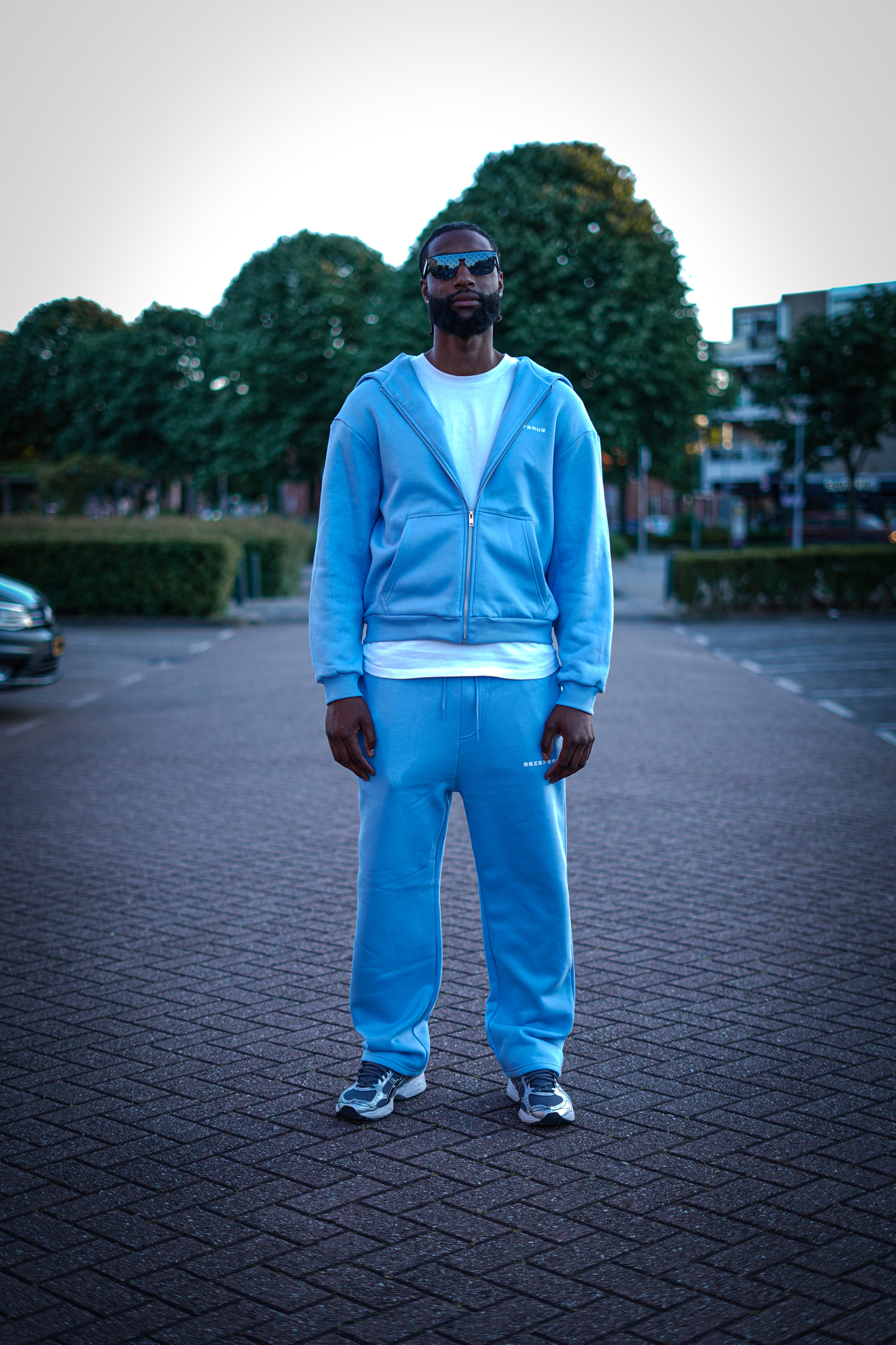 RRIE7RAUQ POWDER BLUE TRACKSUIT
