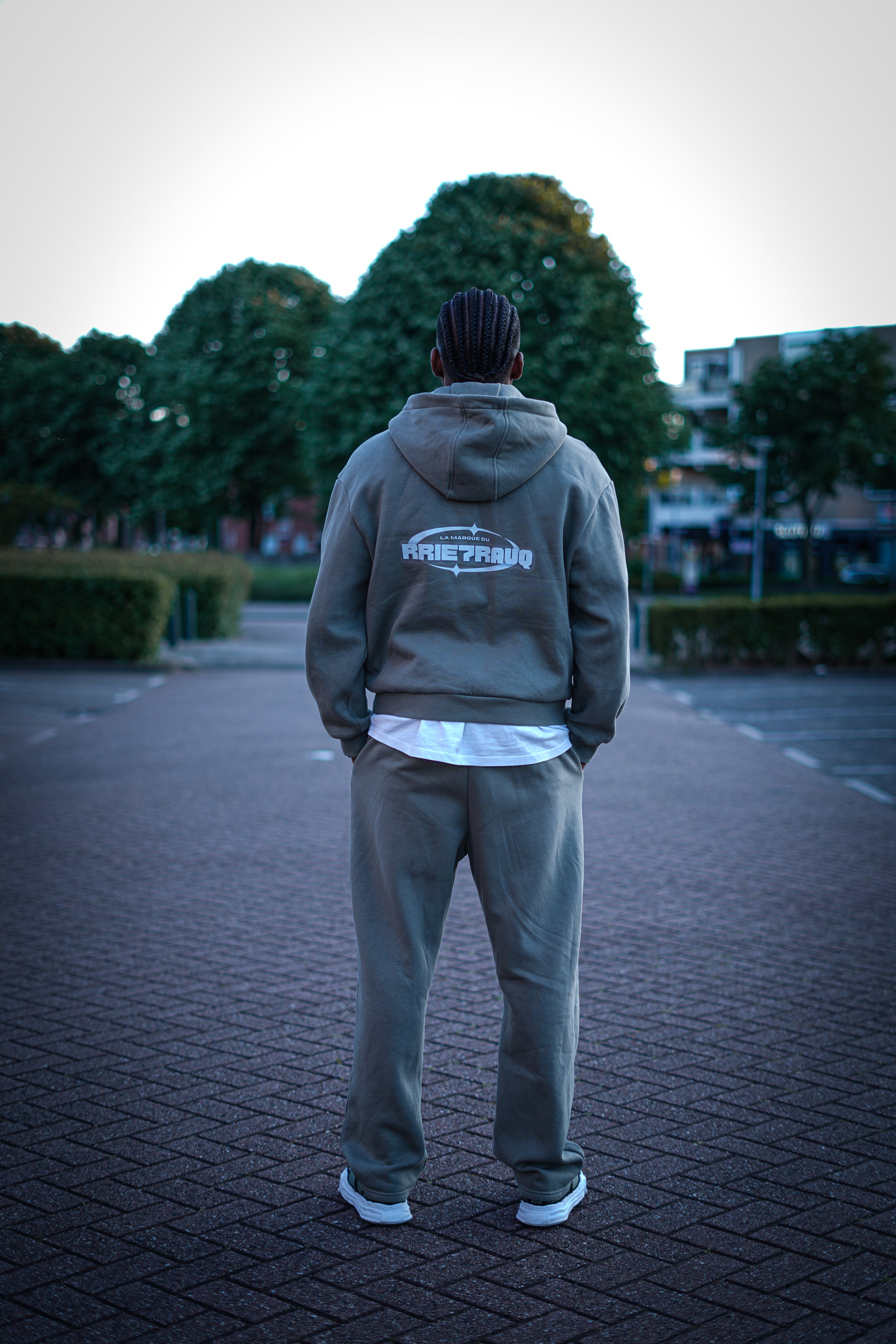 RRIE7RAUQ OLIVE GREEN TRACKSUIT